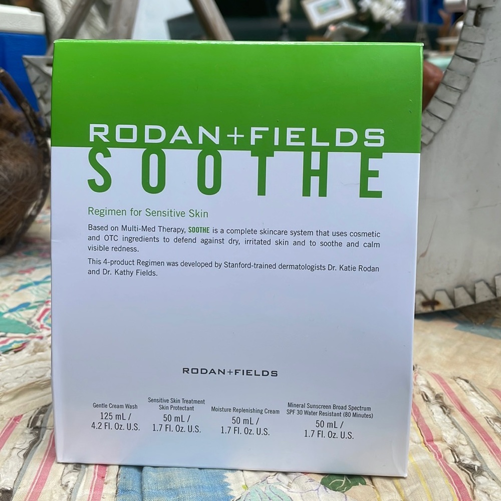 Rodan and Fields complete soothe regimen